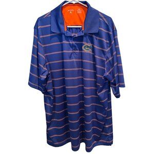 Florida Gators Polo Short Sleeve Shirt size XXL by Antigua, Blue Orange NCAA SEC